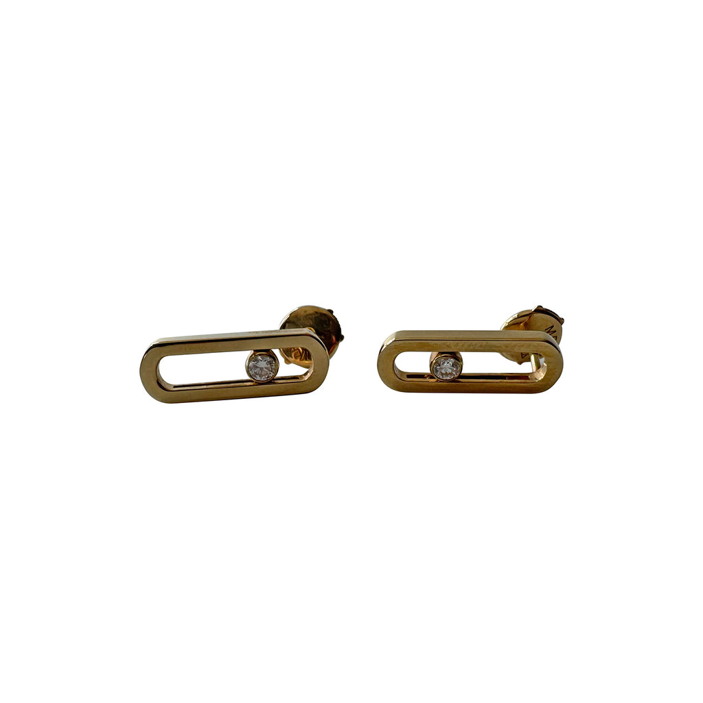 Messika 18K Diamond Move Uno Earrings