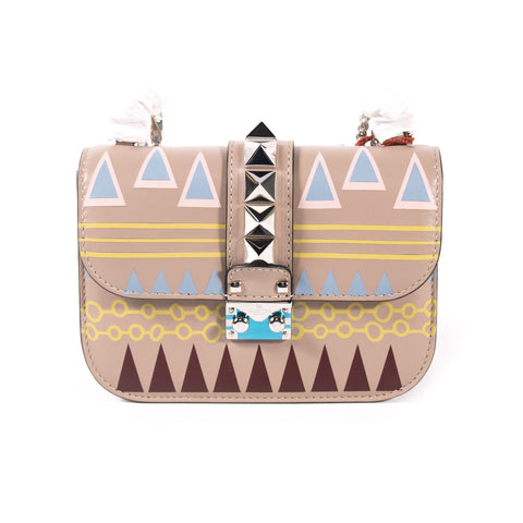 Valentino Leather Logo Belt