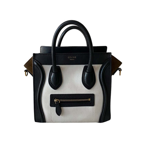 Celine Tri-Color Trapeze Bag