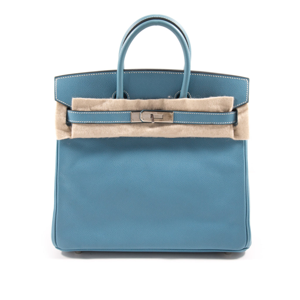 Hermès Birkin 28 HAC Blue Jean Epsom