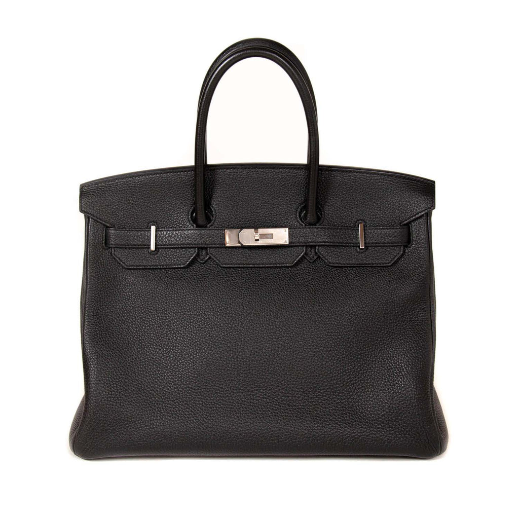 Hermès Birkin 35 Black Togo Leather