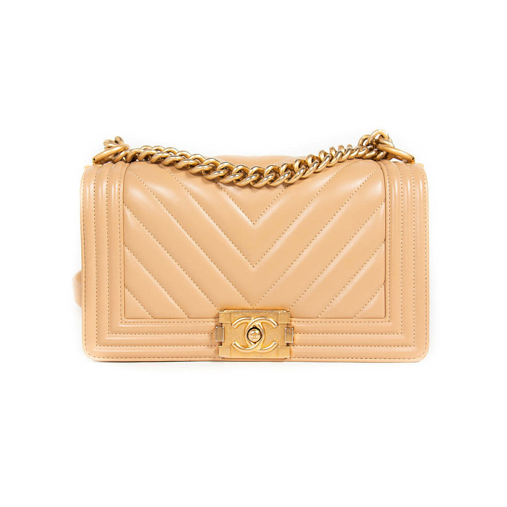 Chanel Boy Chevron Medium Flap Bag