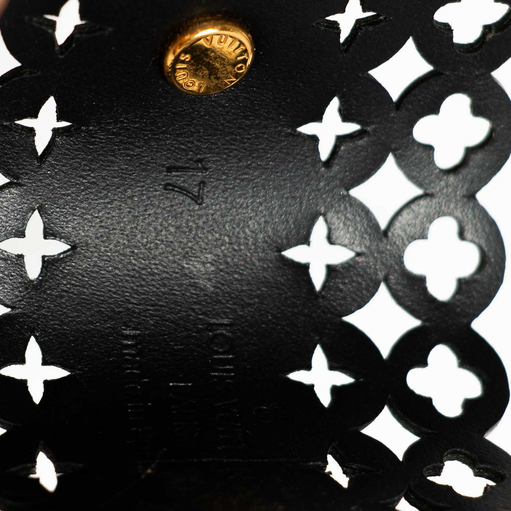 Louis Vuitton Leather Wrap Bracelet