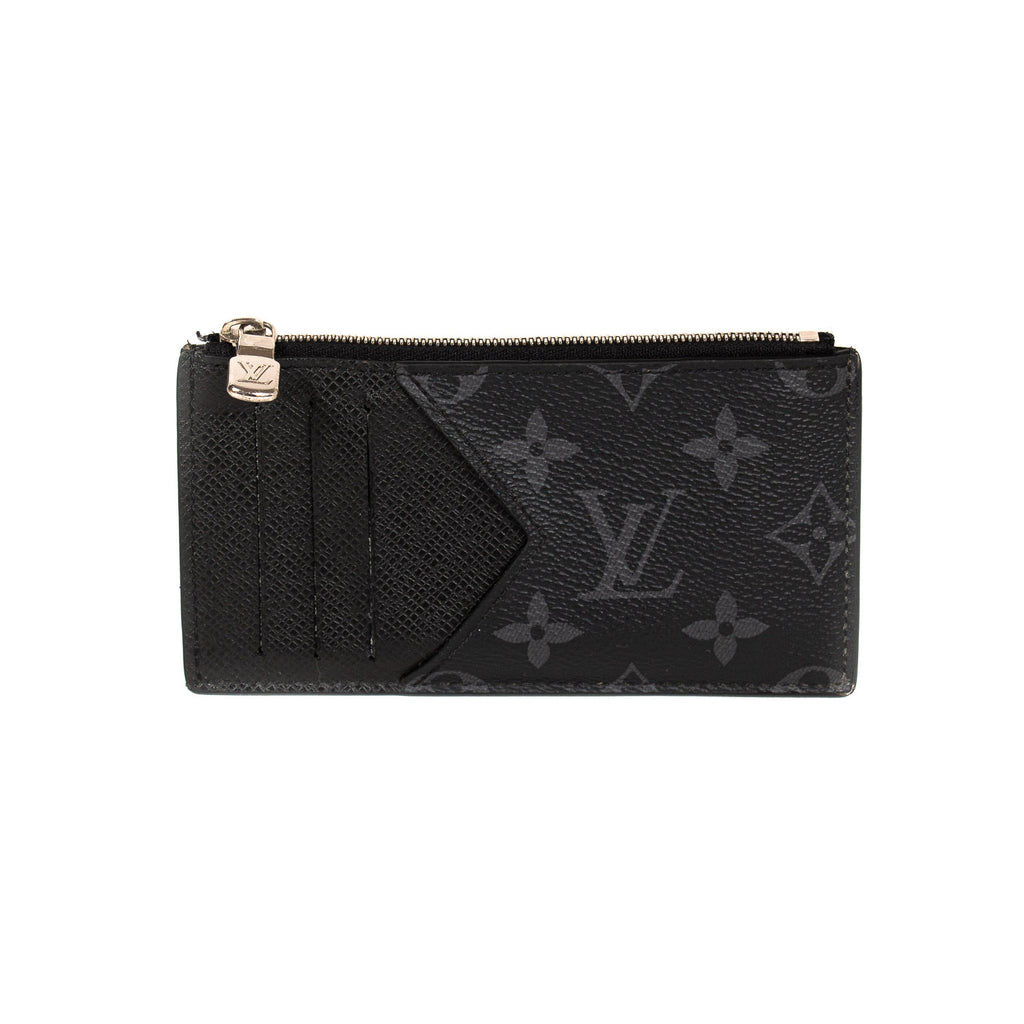 Louis Vuitton Monogram Eclipse Coin Card Holder
