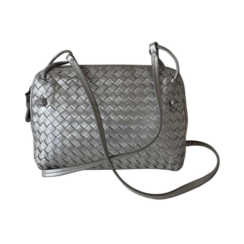 Balenciaga Leather-Trimmed Canvas Cross-Body Bag