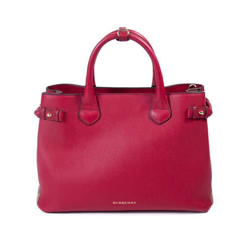 Burberry Perforated Oversized Hobo