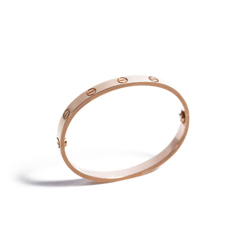 Cartier Rose Gold Love Wedding Band