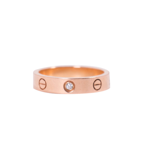 Cartier Rose Gold Love Wedding Band