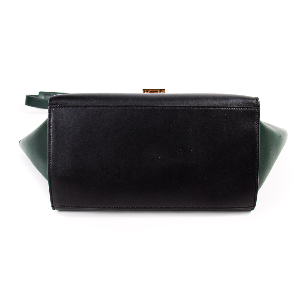 Celine Bi-Color Medium Trapeze Bag Bags Celine - Shop authentic new pre-owned designer brands online at Re-Vogue