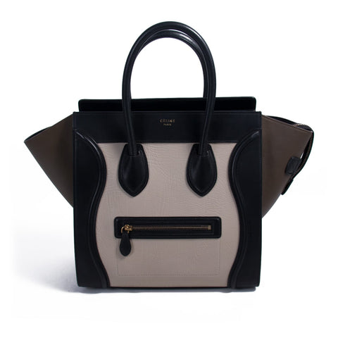 Celine Tri-Color Trapeze Bag