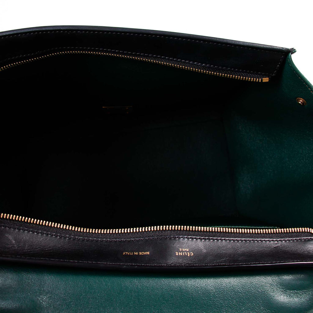 Celine Bi-Color Medium Trapeze Bag Bags Celine - Shop authentic new pre-owned designer brands online at Re-Vogue