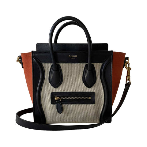 Celine Tri-Color Trapeze Bag