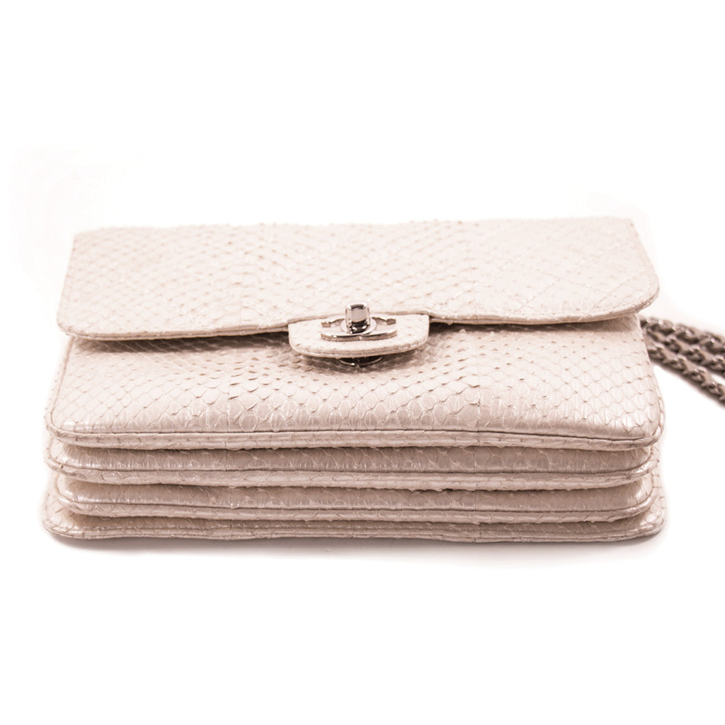 Chanel Python Mini Flap Bag Bags Chanel - Shop authentic new pre-owned designer brands online at Re-Vogue