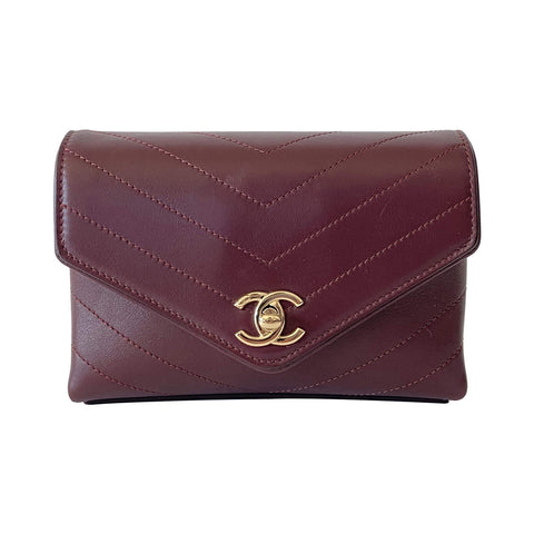 Chanel Pearl Logo Necklace