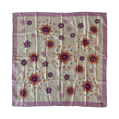 Chanel Pearl Logo Necklace