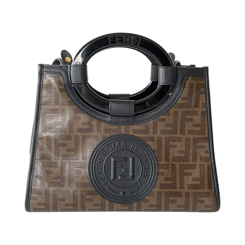 Fendi By The Way Shearling Shoulder Bag