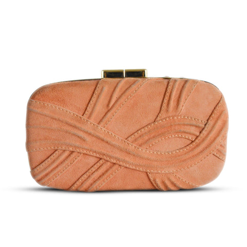 Elie Saab Stripped Clutch