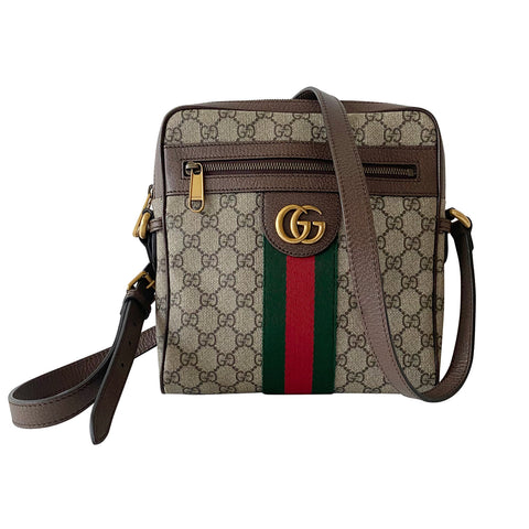 Balenciaga Leather-Trimmed Canvas Cross-Body Bag