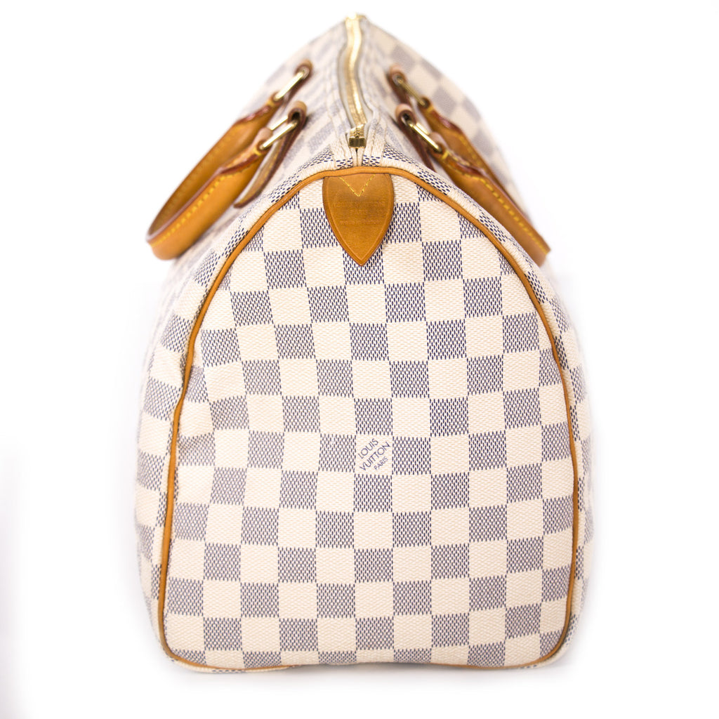 Louis Vuitton Damier Azure Speedy 35 Bags Louis Vuitton - Shop authentic new pre-owned designer brands online at Re-Vogue