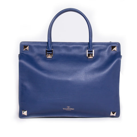 Valentino Leather Logo Belt