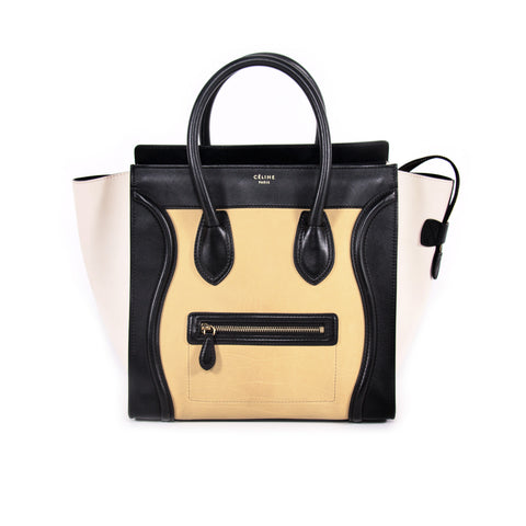 Celine Tri-Color Trapeze Bag