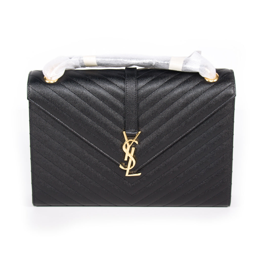 Saint Laurent Monogram Large Quilted Leather