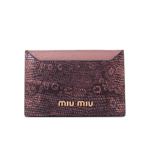 Miu Miu Leather Baguette