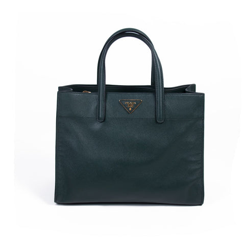 Prada Large Saffiano Zip Tote