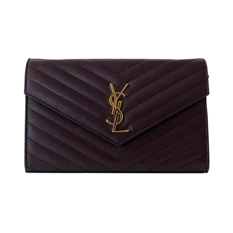 Saint Laurent Monogram Envelope Large Bag