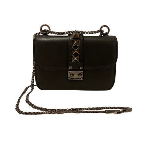 Balenciaga Leather-Trimmed Canvas Cross-Body Bag