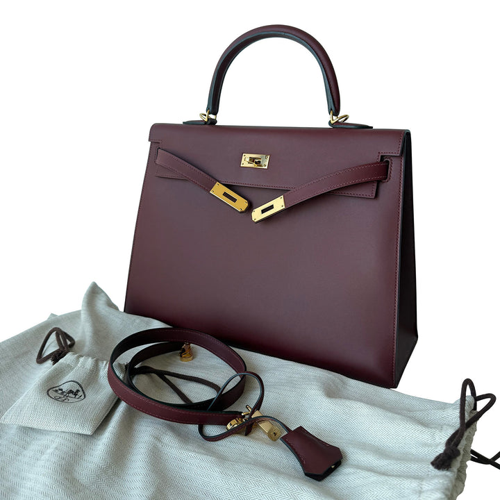 Hermès Kelly 35 Sellier Swift Leather