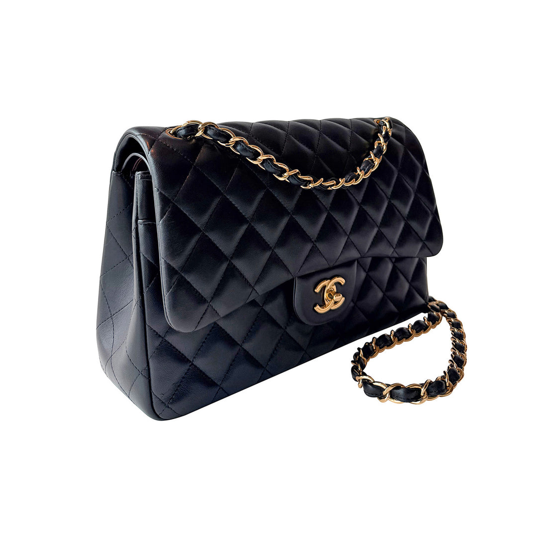 Chanel Classic Jumbo Double Flap Bag - revogue