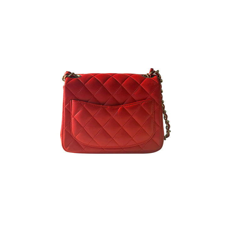 Chanel Mini Square Classic Flap Bag - revogue