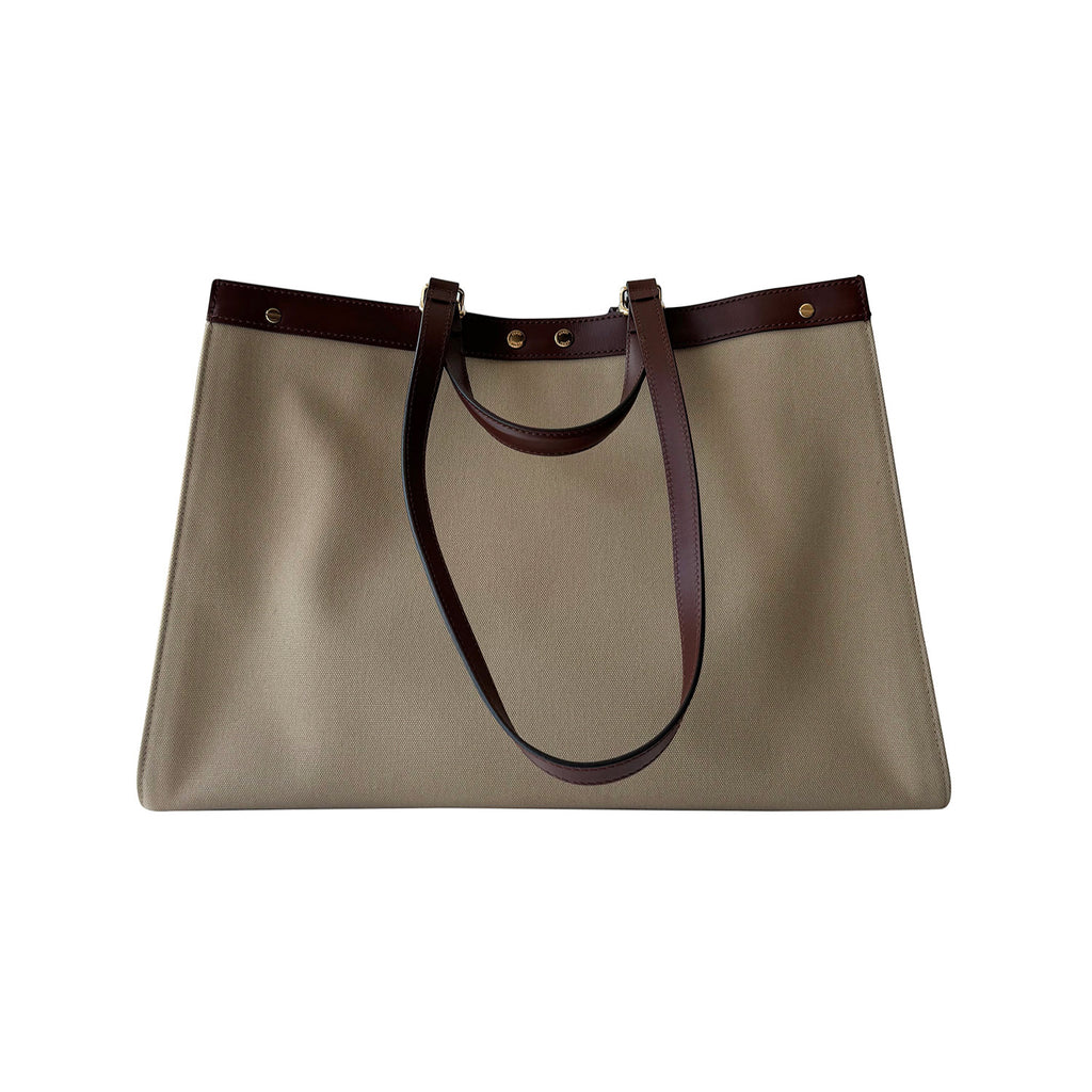 Fendi Zucca Peekaboo Large X-Tote Bag