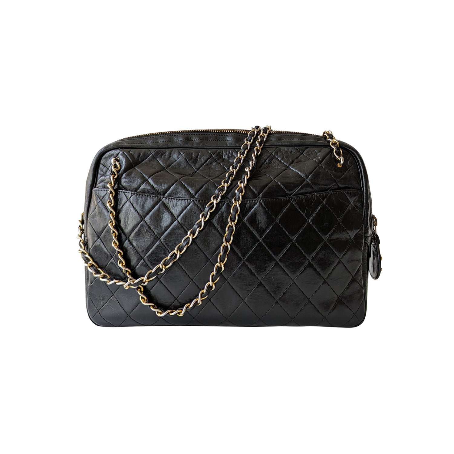 Shop authentic Chanel Quilted Vintage Shoulder Bag at revogue for