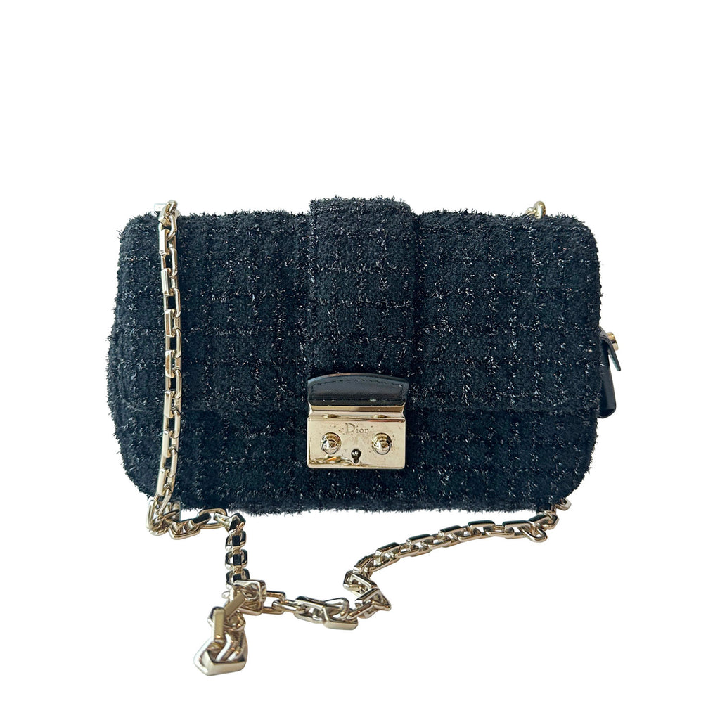 Christian Dior Tweed Miss Dior Promenade Bag