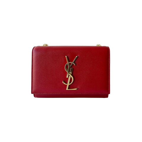 Gucci Bella Red Leather Shoulder Bag