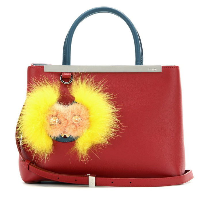 Fendi 2Jours Petite Embellished Leather Tote Bags Fendi - Shop authentic new pre-owned designer brands online at Re-Vogue