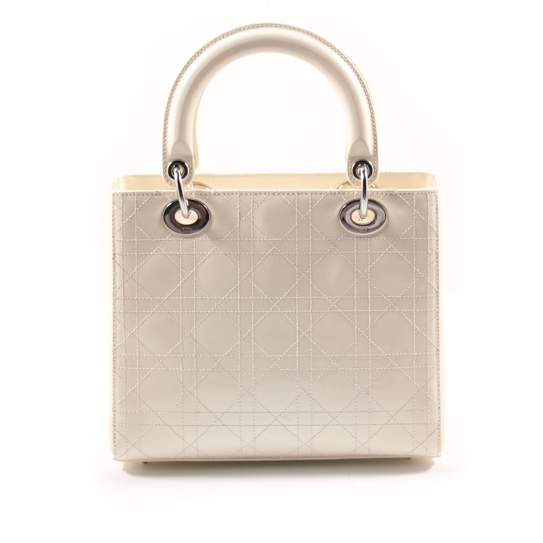 Christian Dior Lady Dior Medium Patent Leather Bags Dior - Shop authentic new pre-owned designer brands online at Re-Vogue