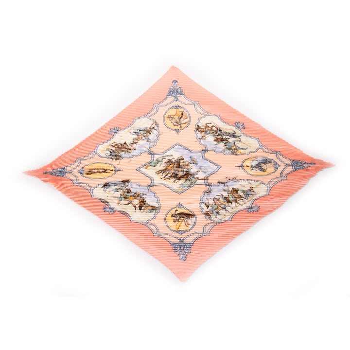 Hermes Les Cheavaux Des Moghols Printed Silk Scarf Accessories Hermès - Shop authentic new pre-owned designer brands online at Re-Vogue