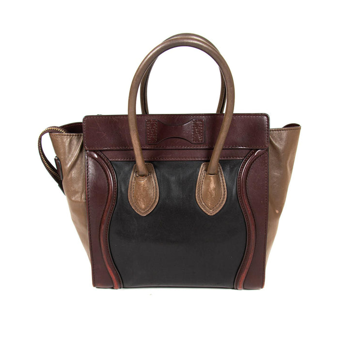 Celine Micro Luggage Tote Bag