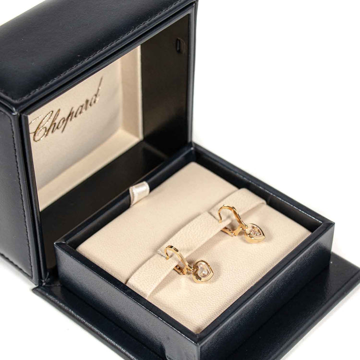 Chopard Happy Diamonds Yellow Gold Earrings