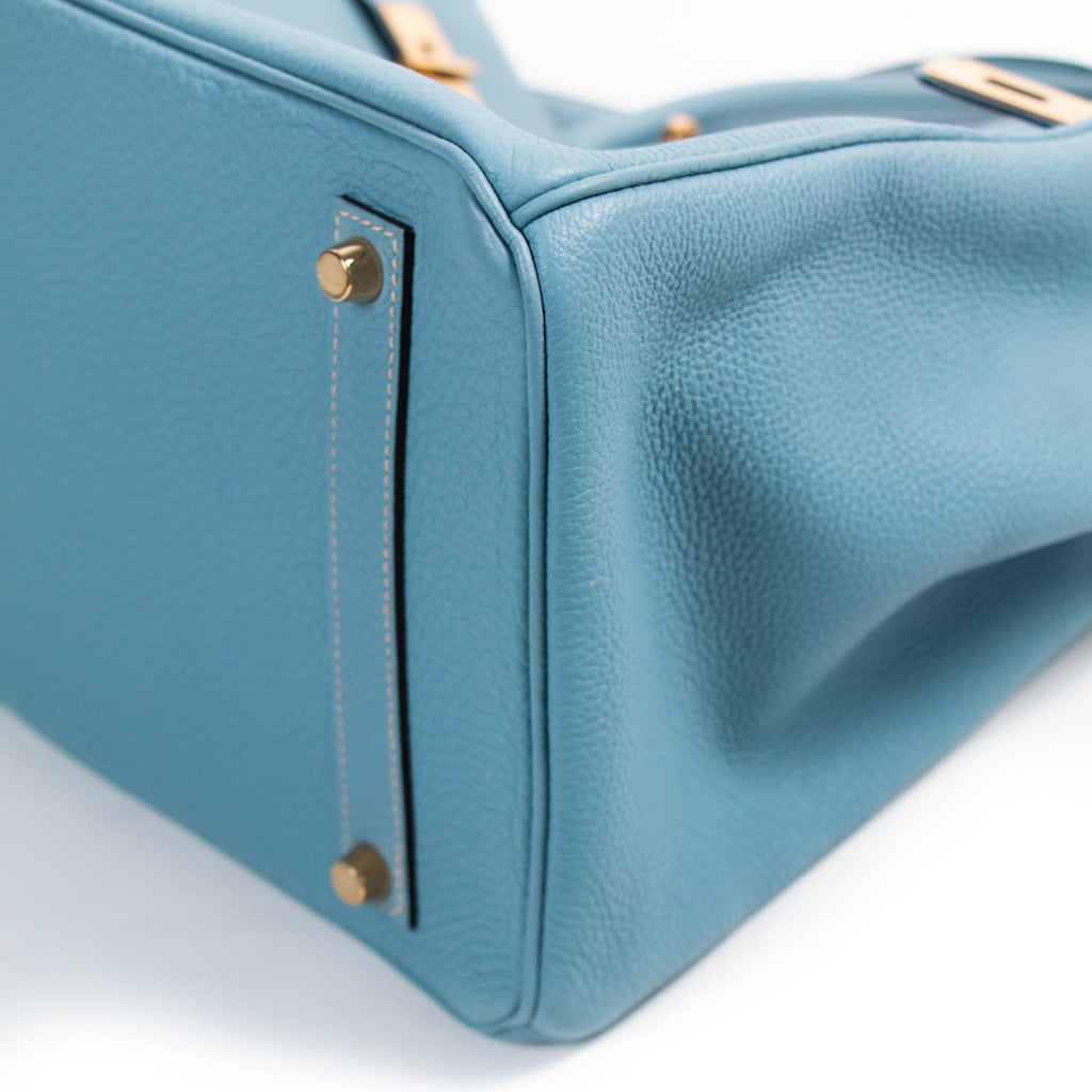 Hermès Birkin 35 Ciel Clemence Bags Hermès - Shop authentic new pre-owned designer brands online at Re-Vogue