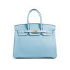 Hermès Birkin 35 Ciel Clemence Bags Hermès - Shop authentic new pre-owned designer brands online at Re-Vogue