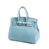 Hermès Birkin 35 Ciel Clemence Bags Hermès - Shop authentic new pre-owned designer brands online at Re-Vogue