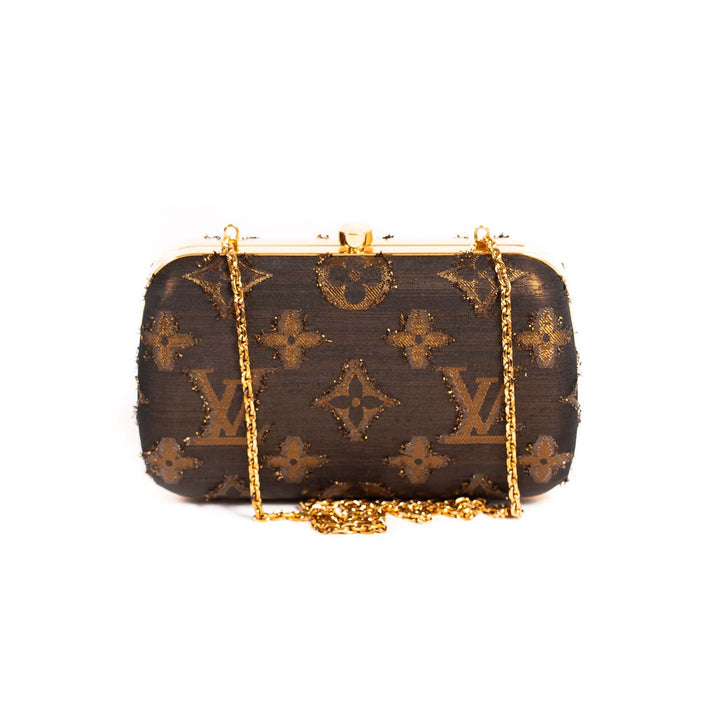 Louis Vuitton Embroidery Satin Clutch Bags Louis Vuitton - Shop authentic new pre-owned designer brands online at Re-Vogue