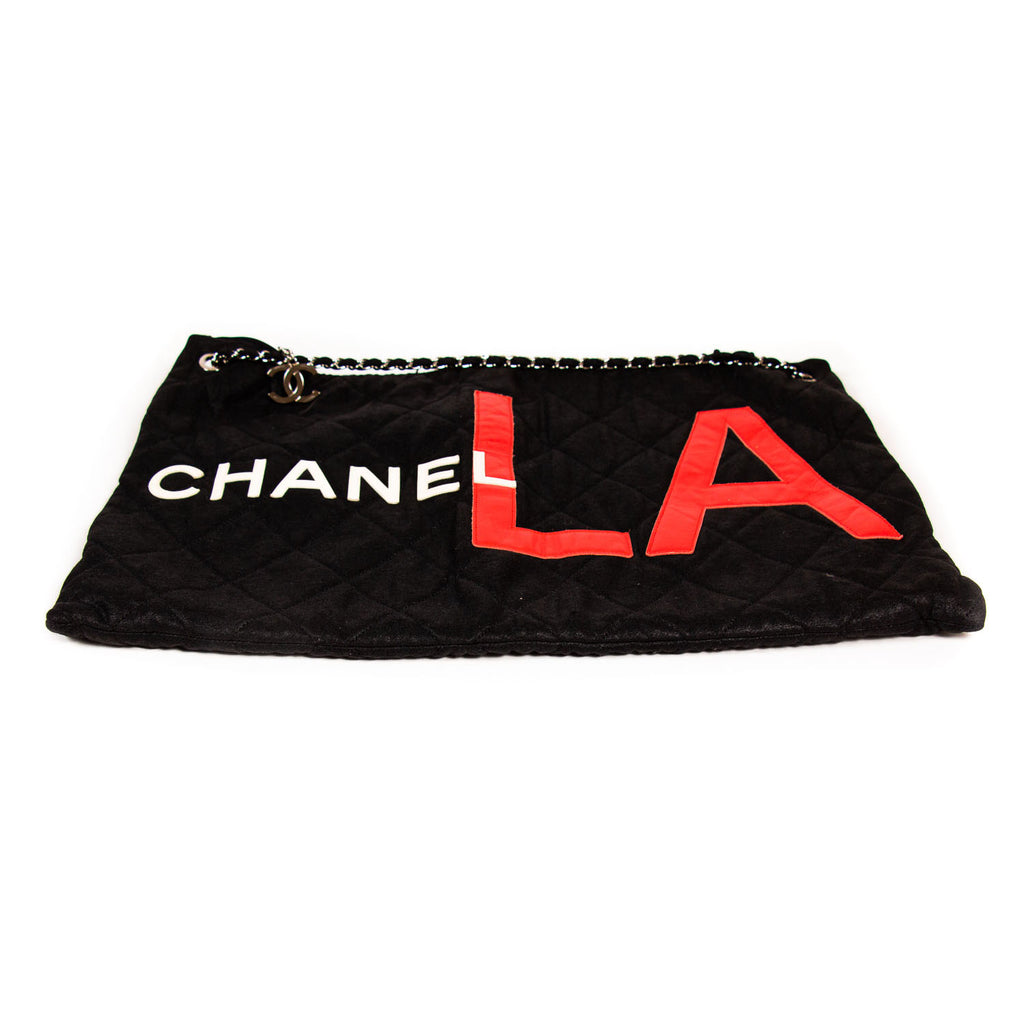 Chanel Cruise Collection Jersey Tote Bag Bags Chanel - Shop authentic new pre-owned designer brands online at Re-Vogue
