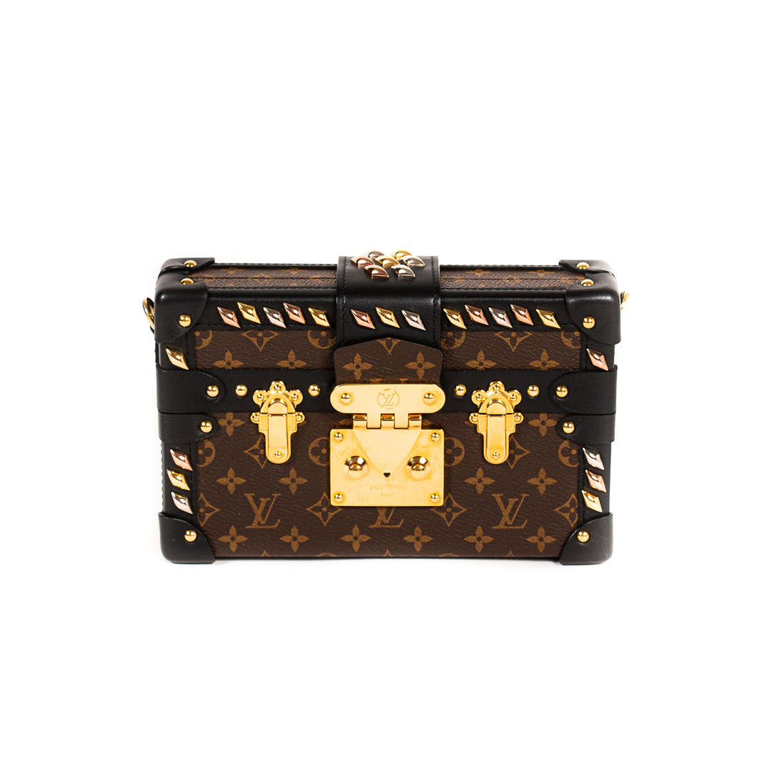 Louis Vuitton Monogram Studded Petite Malle Bags Louis Vuitton - Shop authentic new pre-owned designer brands online at Re-Vogue