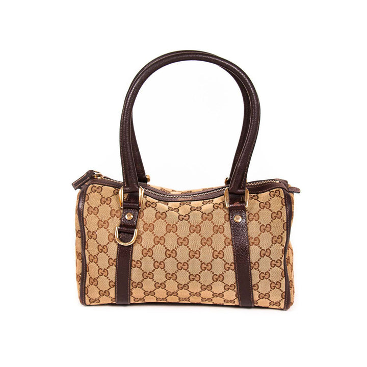Gucci GG Canvas Boston Bag Bags Gucci - Shop authentic new pre-owned designer brands online at Re-Vogue