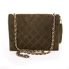 Chanel Quilted Suede Flap Bag Bags Chanel - Shop authentic new pre-owned designer brands online at Re-Vogue